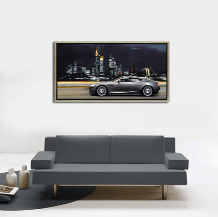 Kunstdruck - Poster - Aston Martin DBS