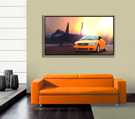 Kunstdruck - Poster Audi TT