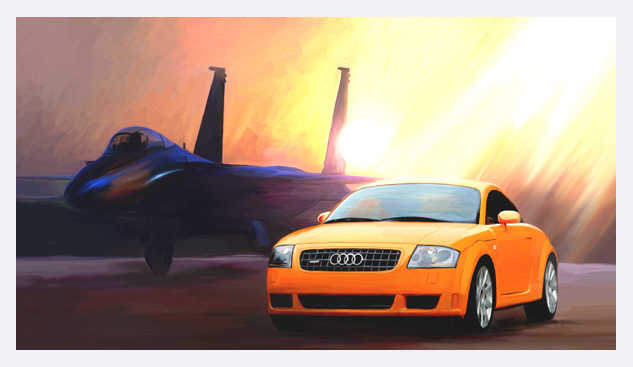 Kunstdruck - Poster Audi TT