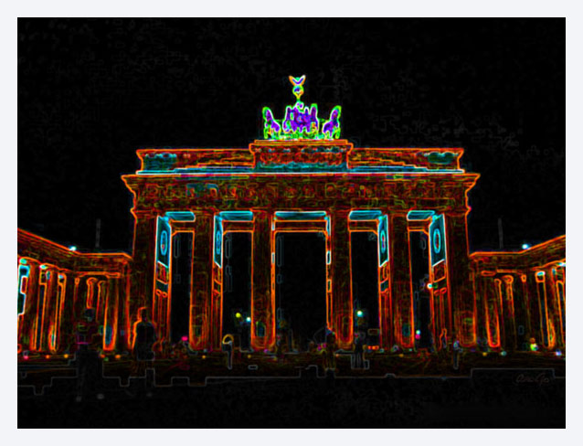 Kunstdruck - Berlin Brandenburger Tor