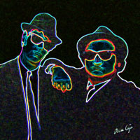 Kunstdruck - Blues Brothers