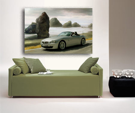 Kunstdruck - BMW Z4