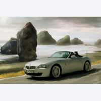 Kunstdruck - BMW Z4