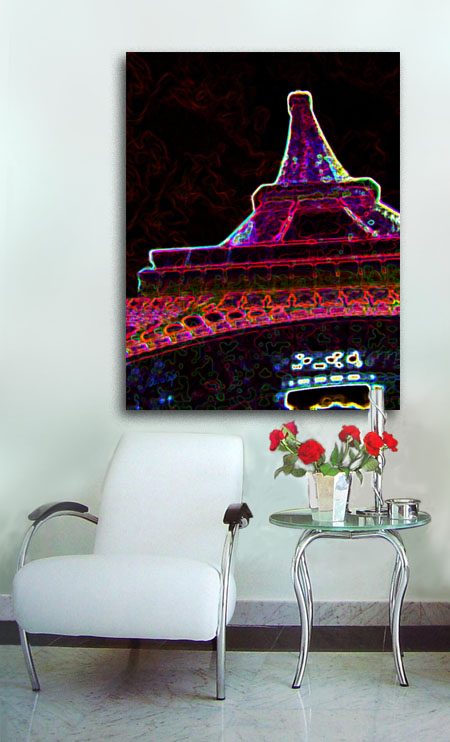 Kunstdruck - Paris Eifeltower no2