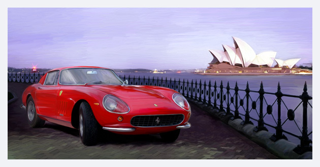 Kunstdruck - Ferrari 275 GTB