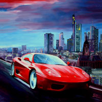 Kunstdruck - Ferrari 360