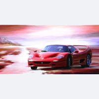 Kunstdruck - Ferrari F50