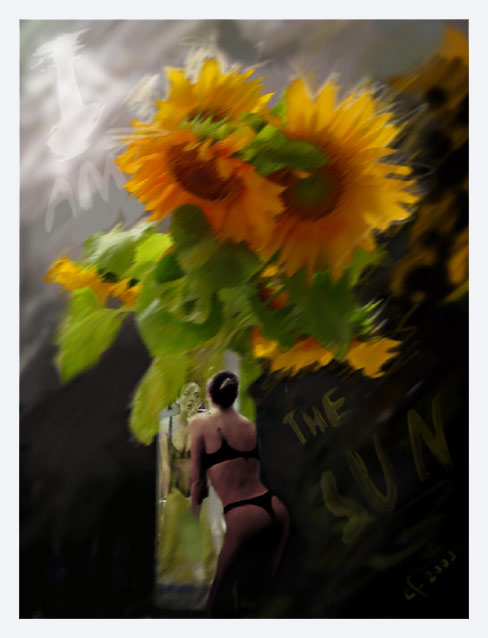 Kunstdruck - I am the sun