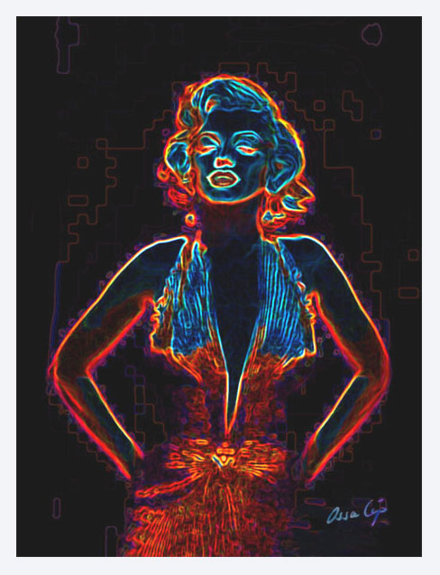 Kunstdruck - Marilyn Monroe