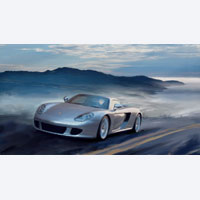 Kunstdruck - Porsche Carrera GT