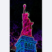 Kunstdruck - Poster - Statue of Liberty no1