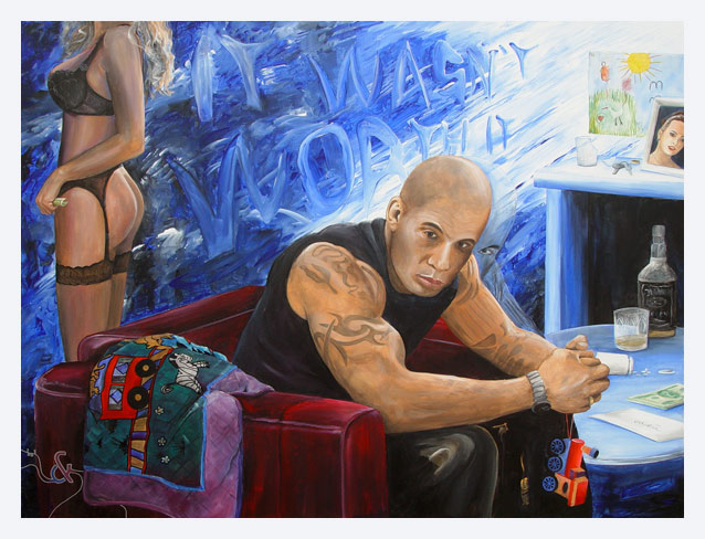 Kunstdruck - Vin Diesel