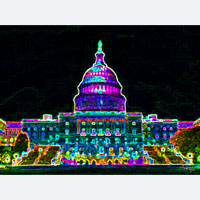 Kunstdruck - Poster - Washington Capitol